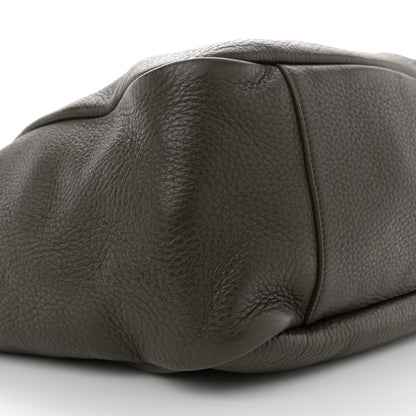 Saint Laurent Grained Deerskin Bea Tote Musk 9 of 11