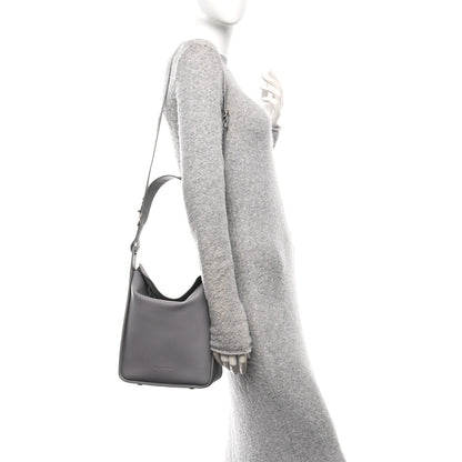 Balenciaga Calfskin Logo Embossed Small Tool 2.0 North-South Tote Balenciaga Grey 2 of 15