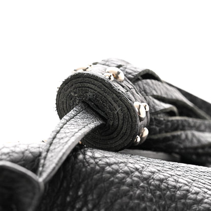 Gucci Pebbled Calfskin Studded Medium Soho Chain Shoulder Bag Black 18 of 19