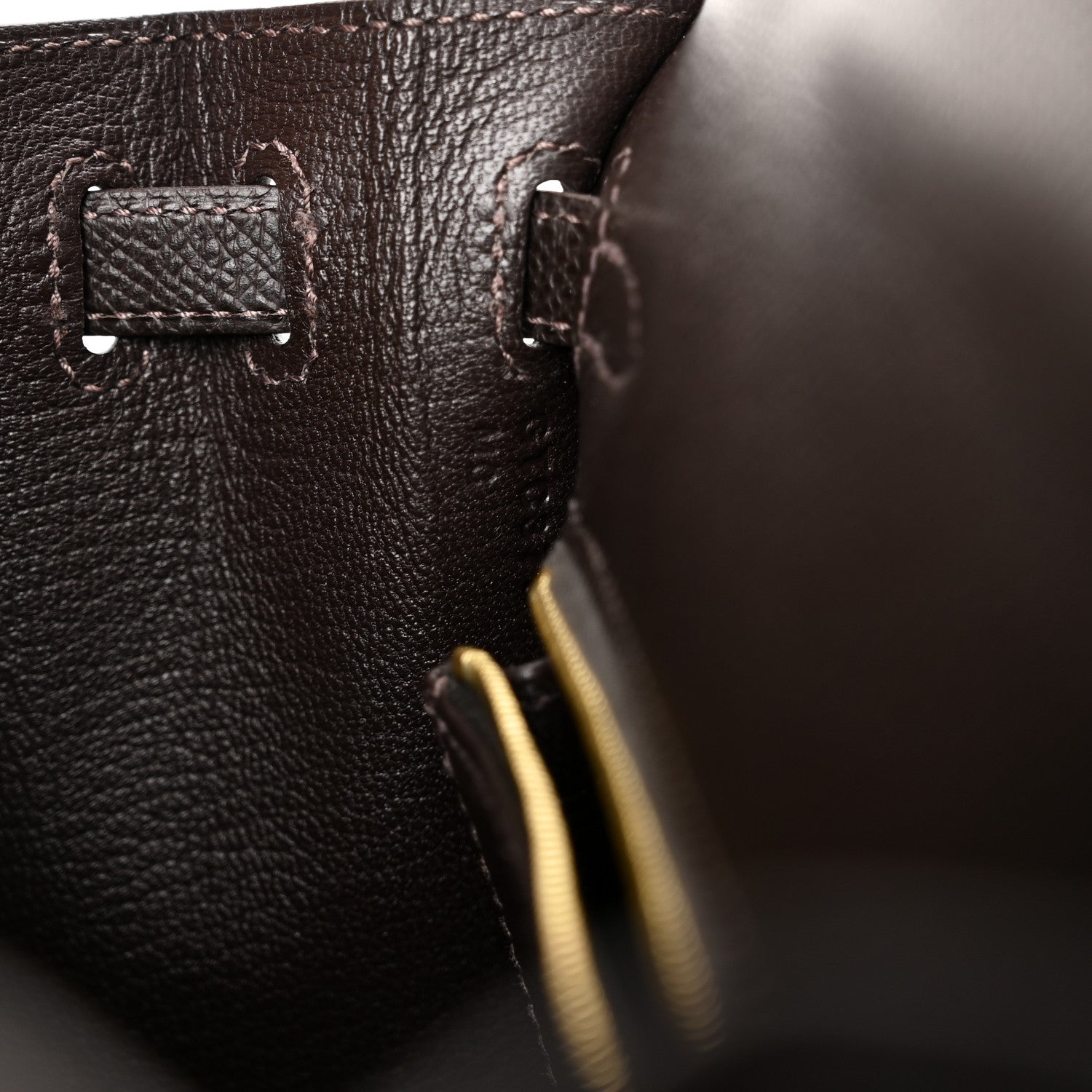 Hermes Epsom Kelly Sellier 25 Bai Brun 7 of 11