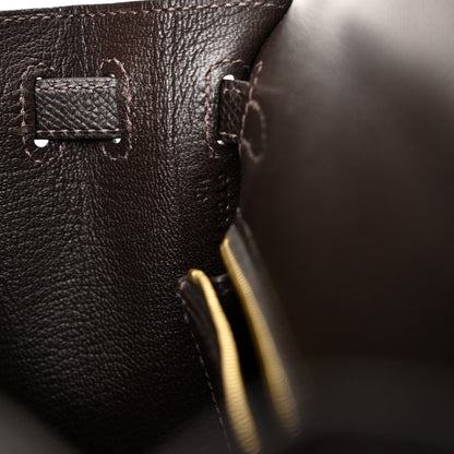 Hermes Epsom Kelly Sellier 25 Bai Brun 7 of 11