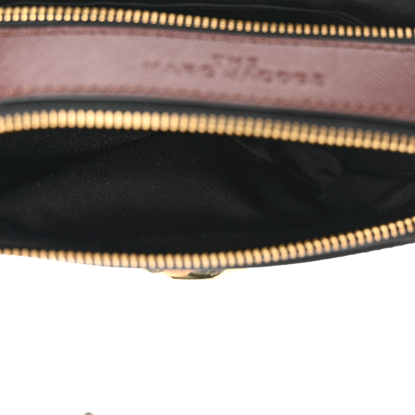 Saffiano Small Snapshot Camera Bag Black Multicolor