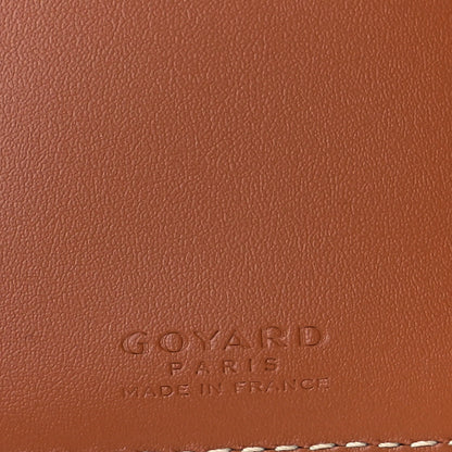 Goyard Goyardine Saint-Gabriel Compact Wallet Black Gold 9 of 11