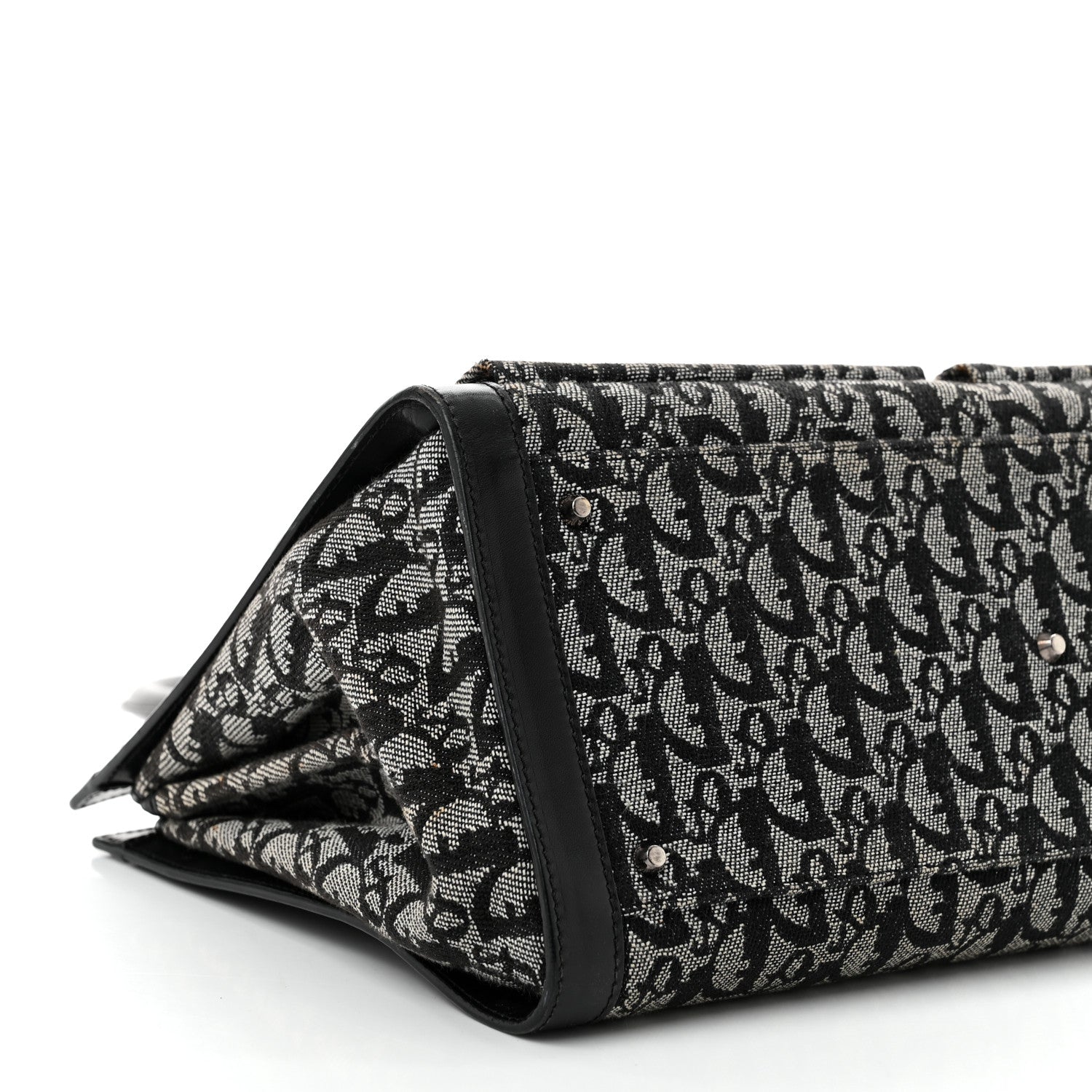 Christian Dior Monogram Tote Black 9 of 12