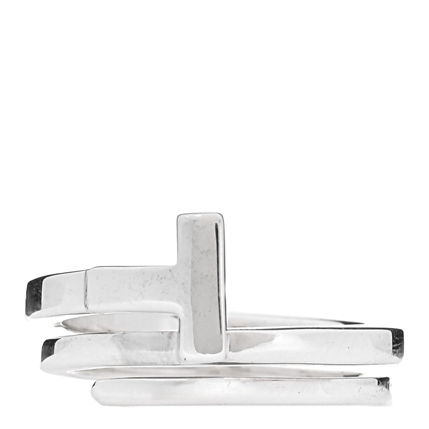 Sterling Silver T Square Wrap Ring 49 4.75