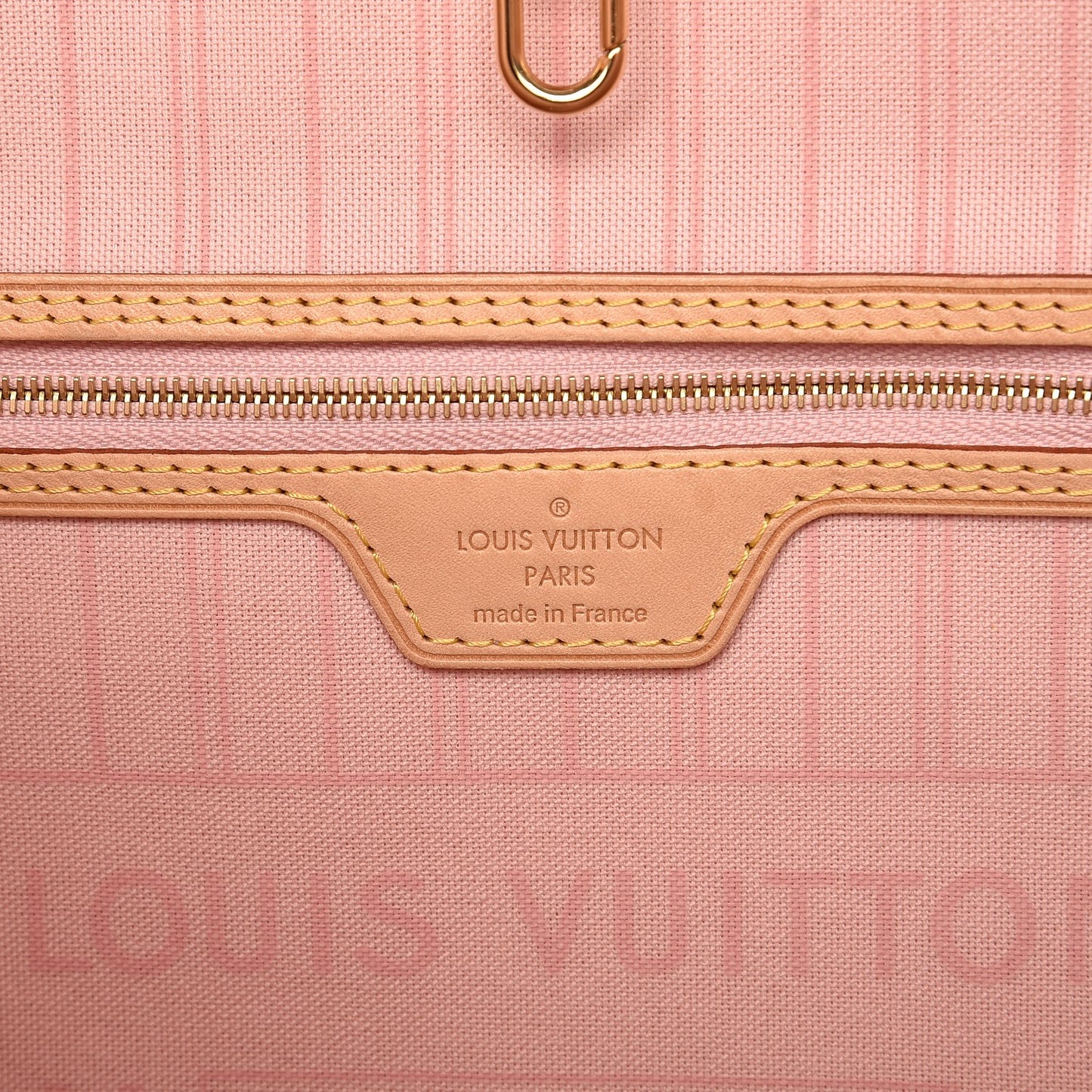 Damier Azur Neo Neverfull MM Rose Ballerine