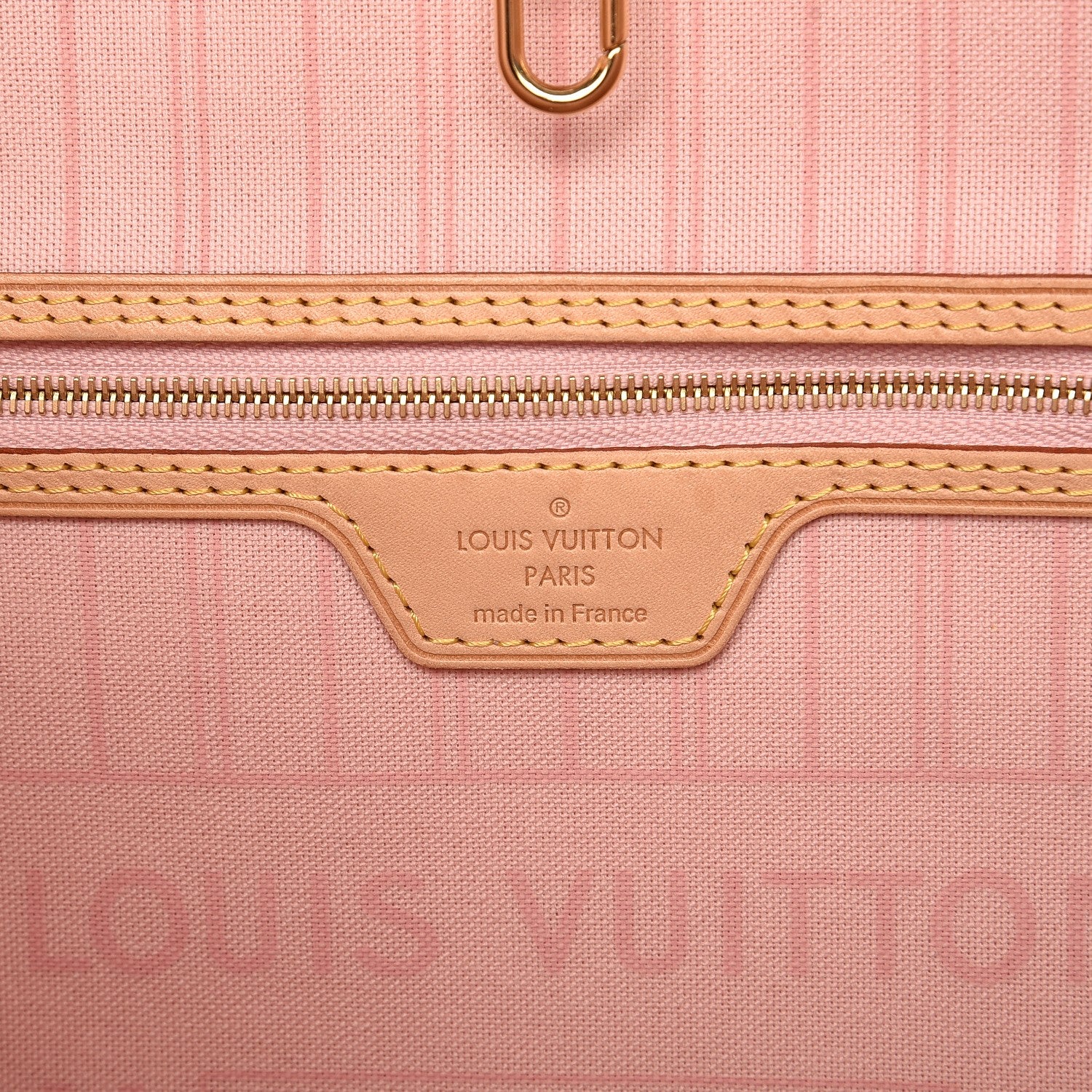 Louis Vuitton Damier Azur Neo Neverfull MM Rose Ballerine 7 of 10