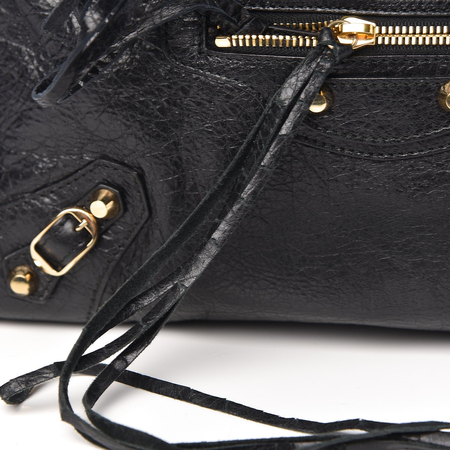 Balenciaga Agneau Classic Gold Hardware S City Black 8 of 12