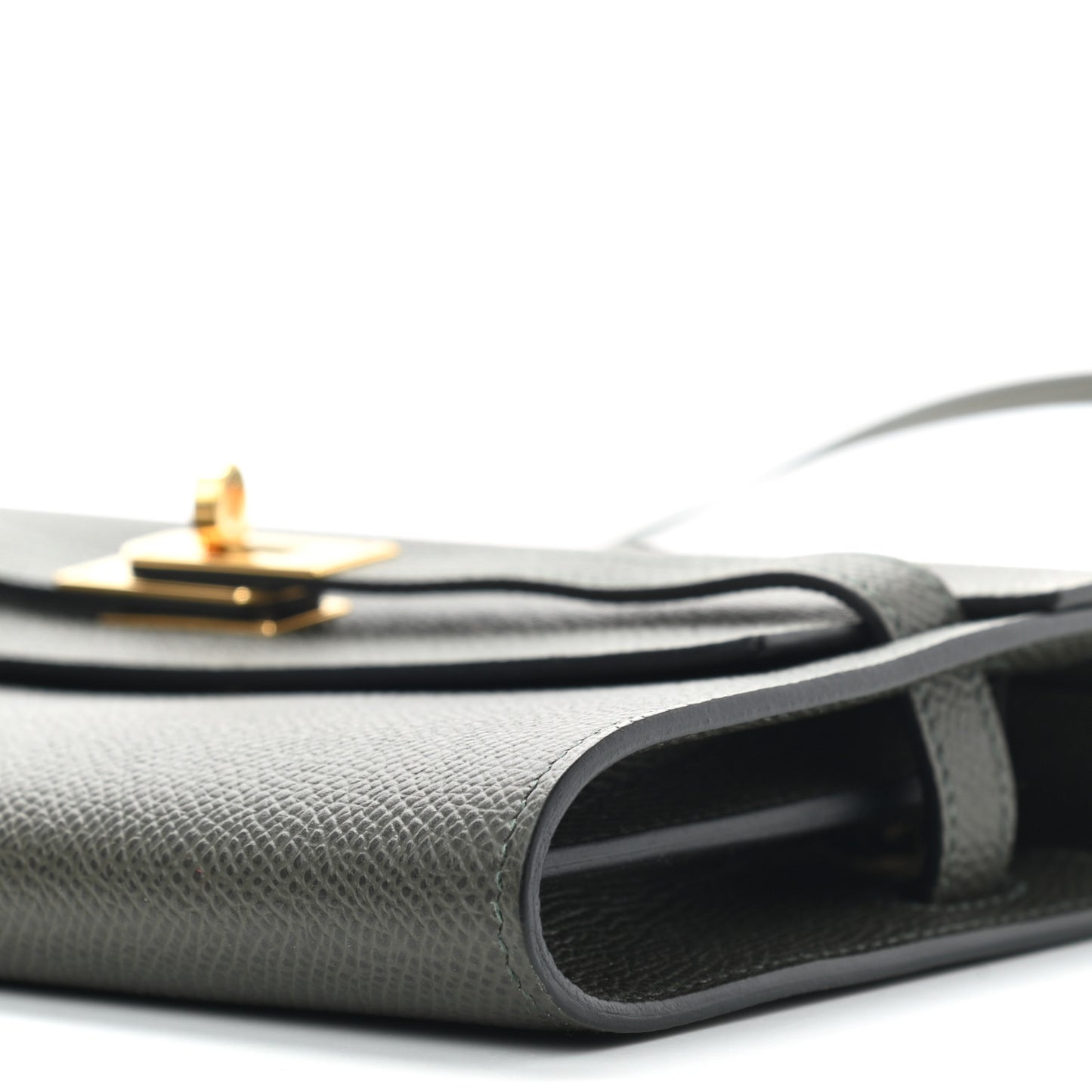 Epsom Kelly Wallet To Go Vert De Gris