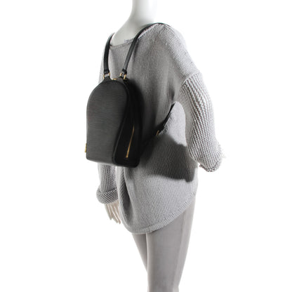 Louis Vuitton Epi Mabillon Backpack Black 2 of 7