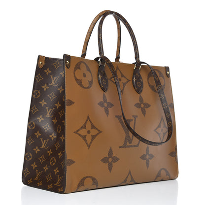 Louis Vuitton Reverse Monogram Giant Onthego GM 4 of 9
