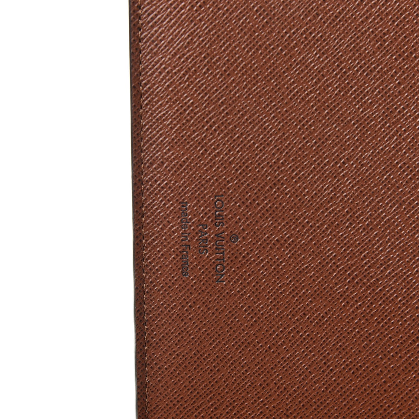 Monogram Desk Agenda Cover