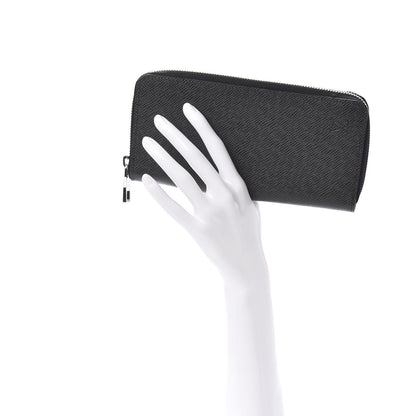 Louis Vuitton Taiga Vertical Zippy Wallet Ardoise 2 of 7
