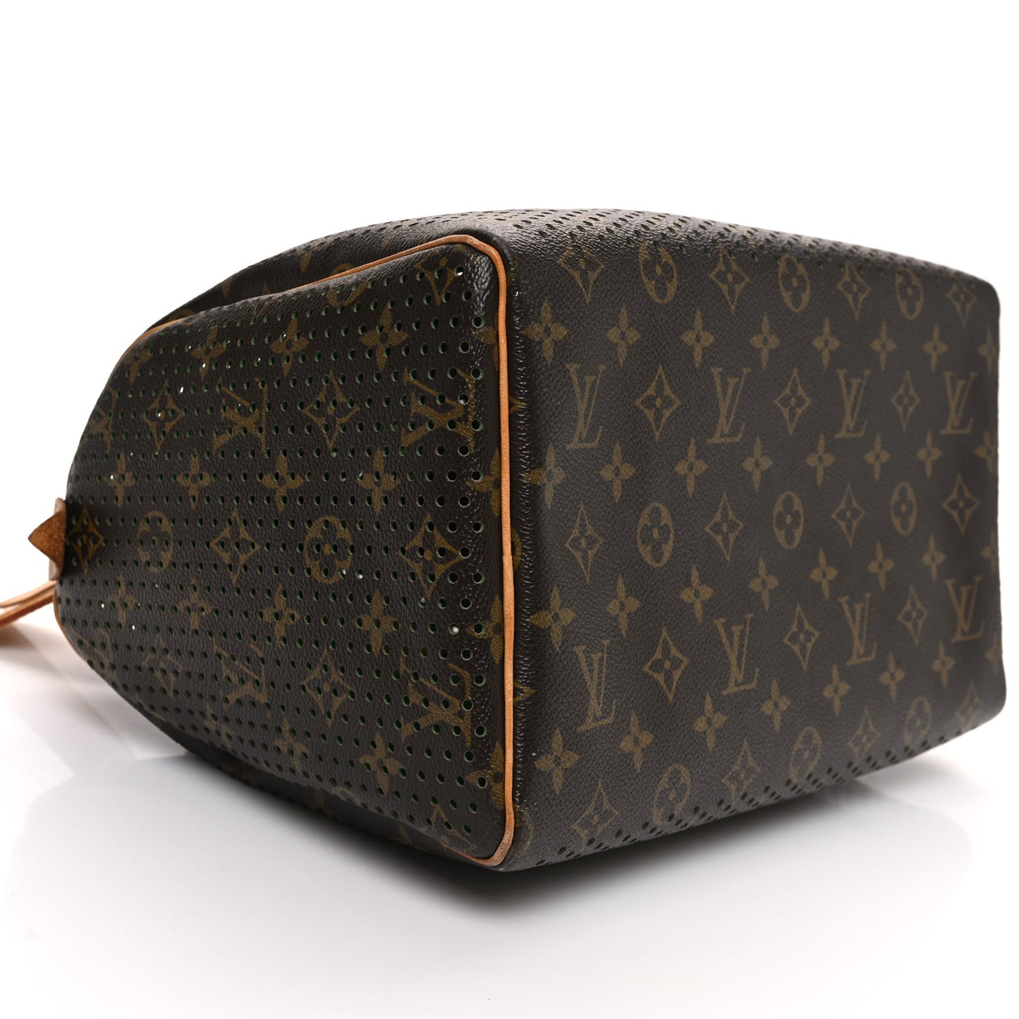 Monogram Perforated Speedy 30 Green