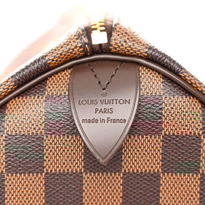 Louis Vuitton Damier Ebene Speedy 30 6 of 10