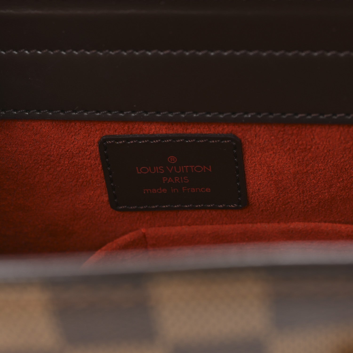 Louis Vuitton Damier Ebene Sarria Seau 6 of 10
