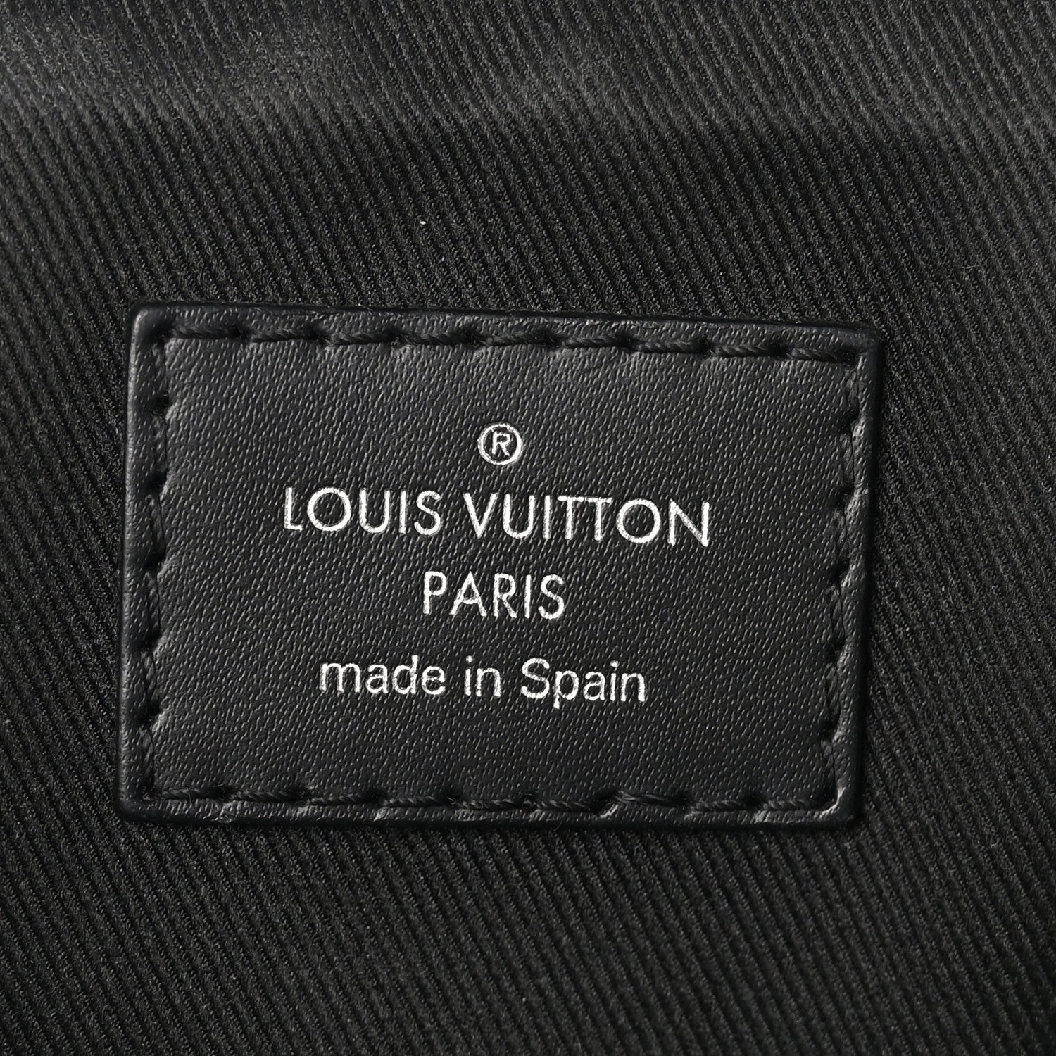 Louis Vuitton Monogram Eclipse District PM NM Black 6 of 9
