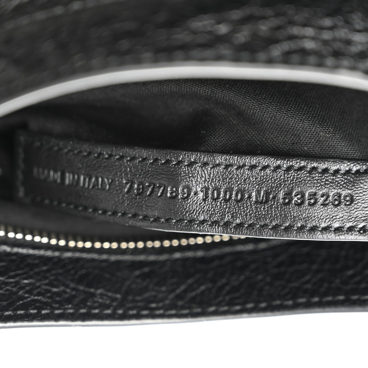 Balenciaga Agneau Arena Silver Hardware Small Le City Black 7 of 10