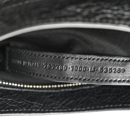 Balenciaga Agneau Arena Silver Hardware Small Le City Black 7 of 10