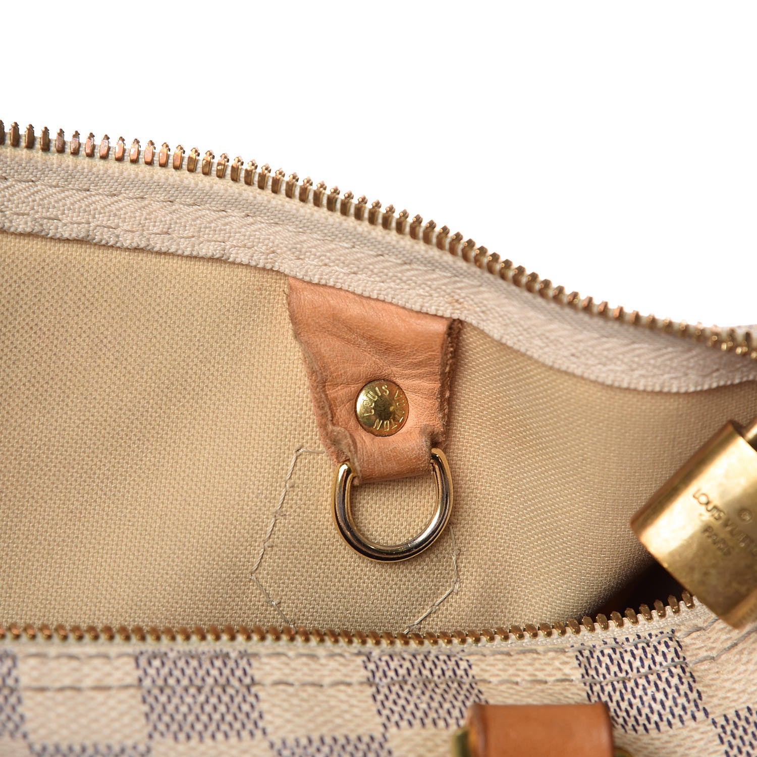 Louis Vuitton Damier Azur Speedy Bandouliere 30 10 of 25