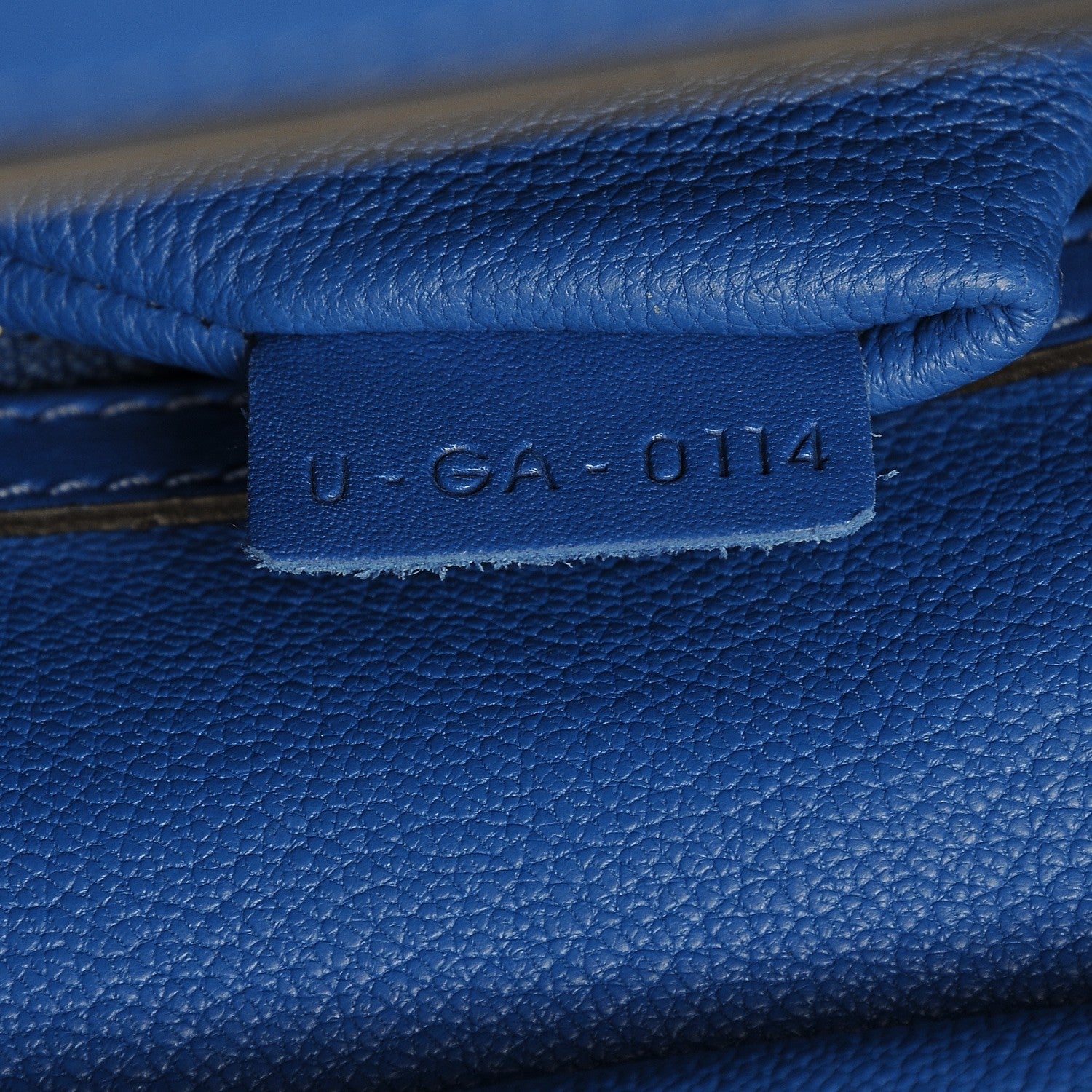 Celine Palmelato Micro Luggage Electric Blue 7 of 7