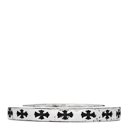 Chrome Hearts Sterling Silver CH Honolulu Fck You Spacer Ring 56 7.5 3 of 4