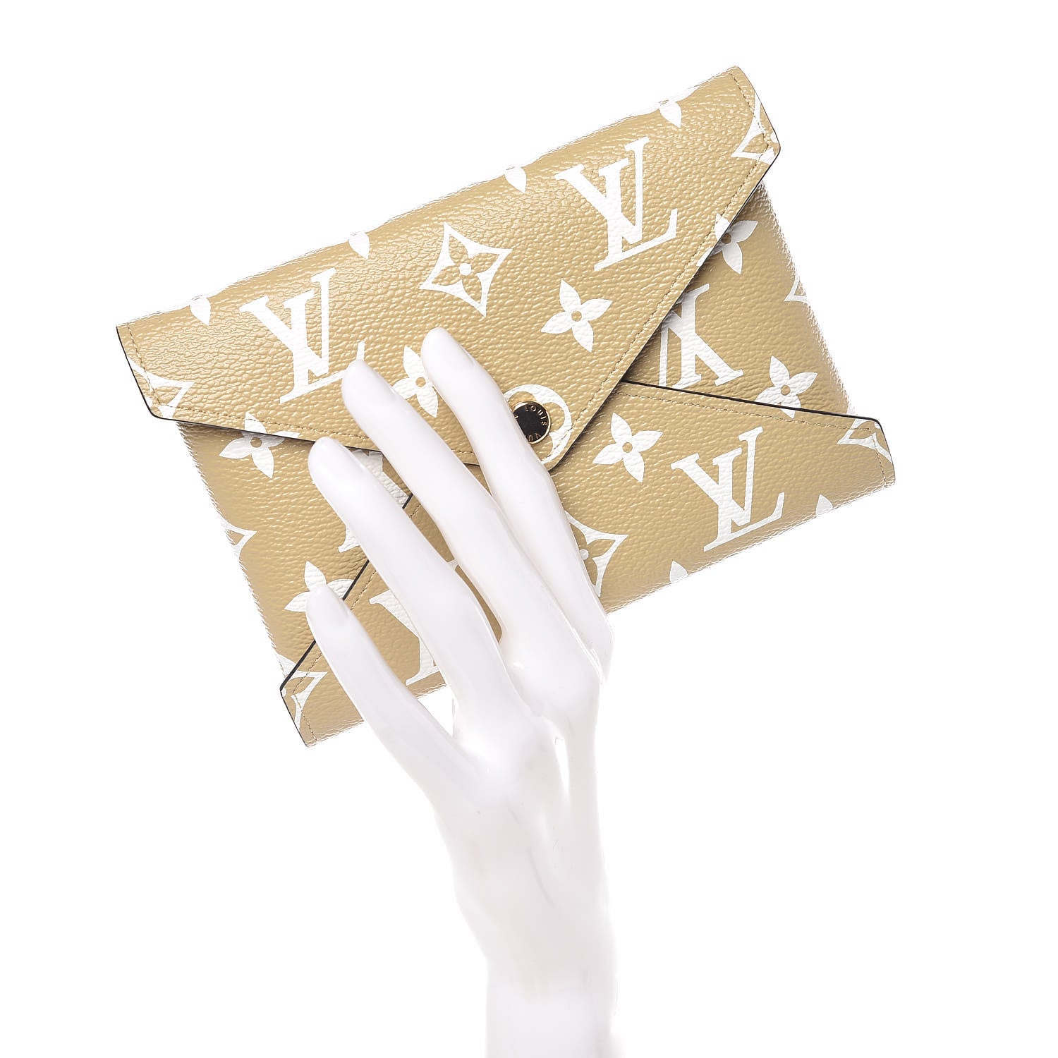 Louis Vuitton Monogram Giant Medium Kirigami Pochette Insert Beige 2 of 6