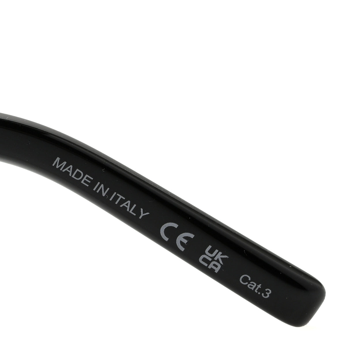 Acetate Mica Cat Eye Sunglasses SL 276 Black