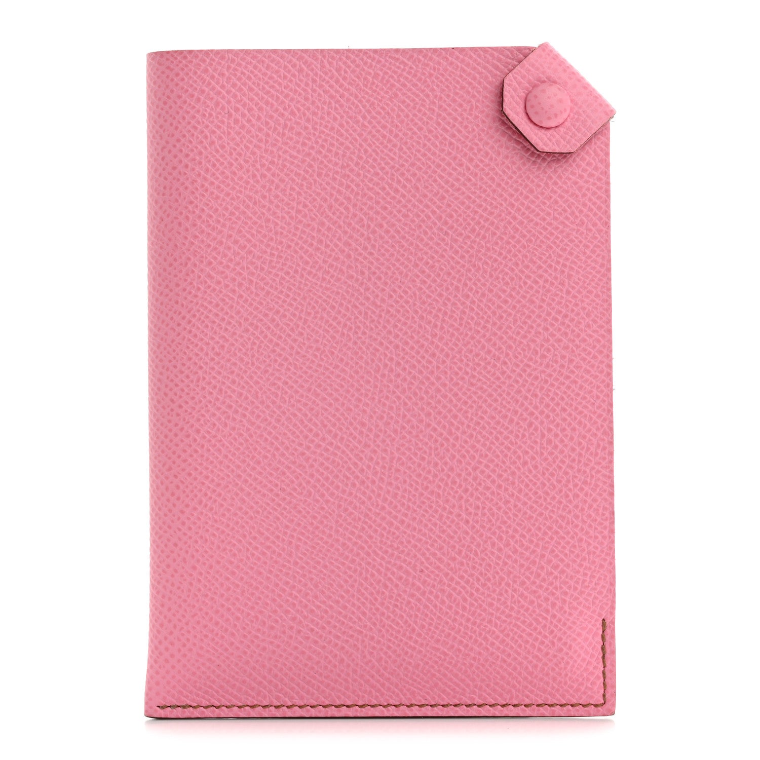Hermes Epsom Tarmac PM Passport Holder Mauve Sylvestre 1 of 10