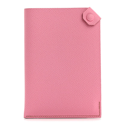 Hermes Epsom Tarmac PM Passport Holder Mauve Sylvestre 1 of 10