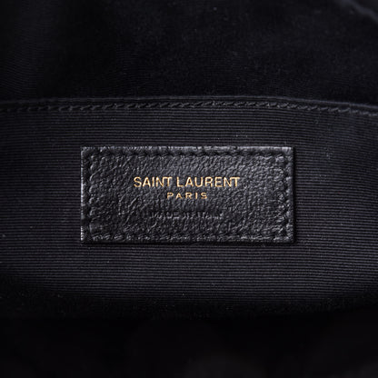 Saint Laurent Calfskin Matelasse Monogram Lou Camera Bag Nude Powder 7 of 12