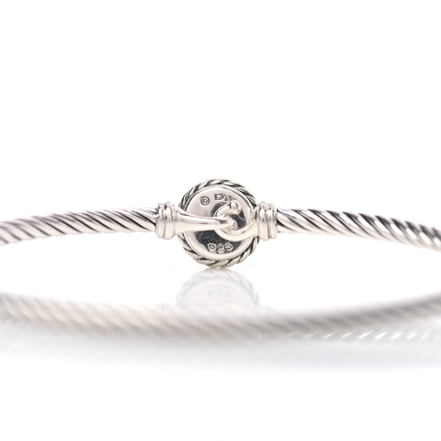 Sterling Silver Blue Topaz 3mm Chatelaine Bracelet