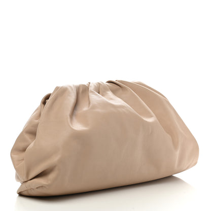 Bottega Veneta Smooth Butter Calf The Pouch Oversized Clutch Nude 3 of 9