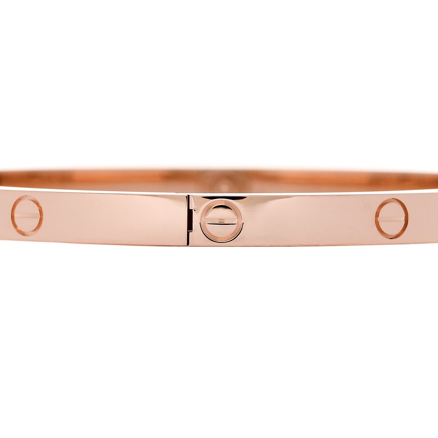 Cartier 18K Pink Gold Small LOVE Bracelet 16 5 of 8