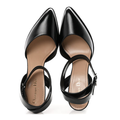Christian Dior Calfskin Soul Pumps 41 Black 2 of 9