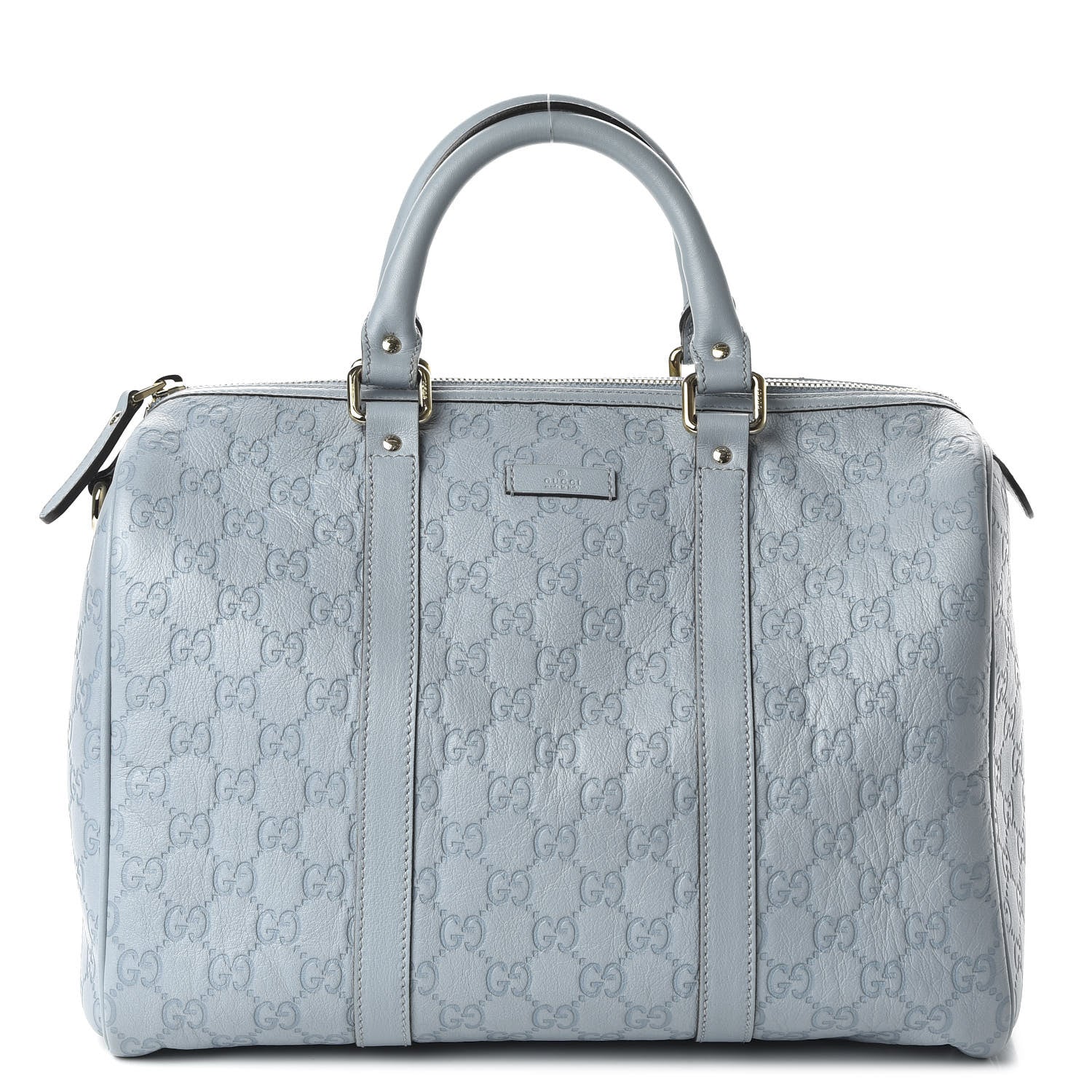 Gucci Guccissima Medium Joy Boston Light Blue 1 of 10
