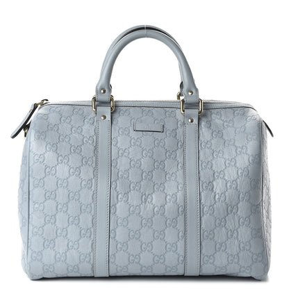 Gucci Guccissima Medium Joy Boston Light Blue 1 of 10