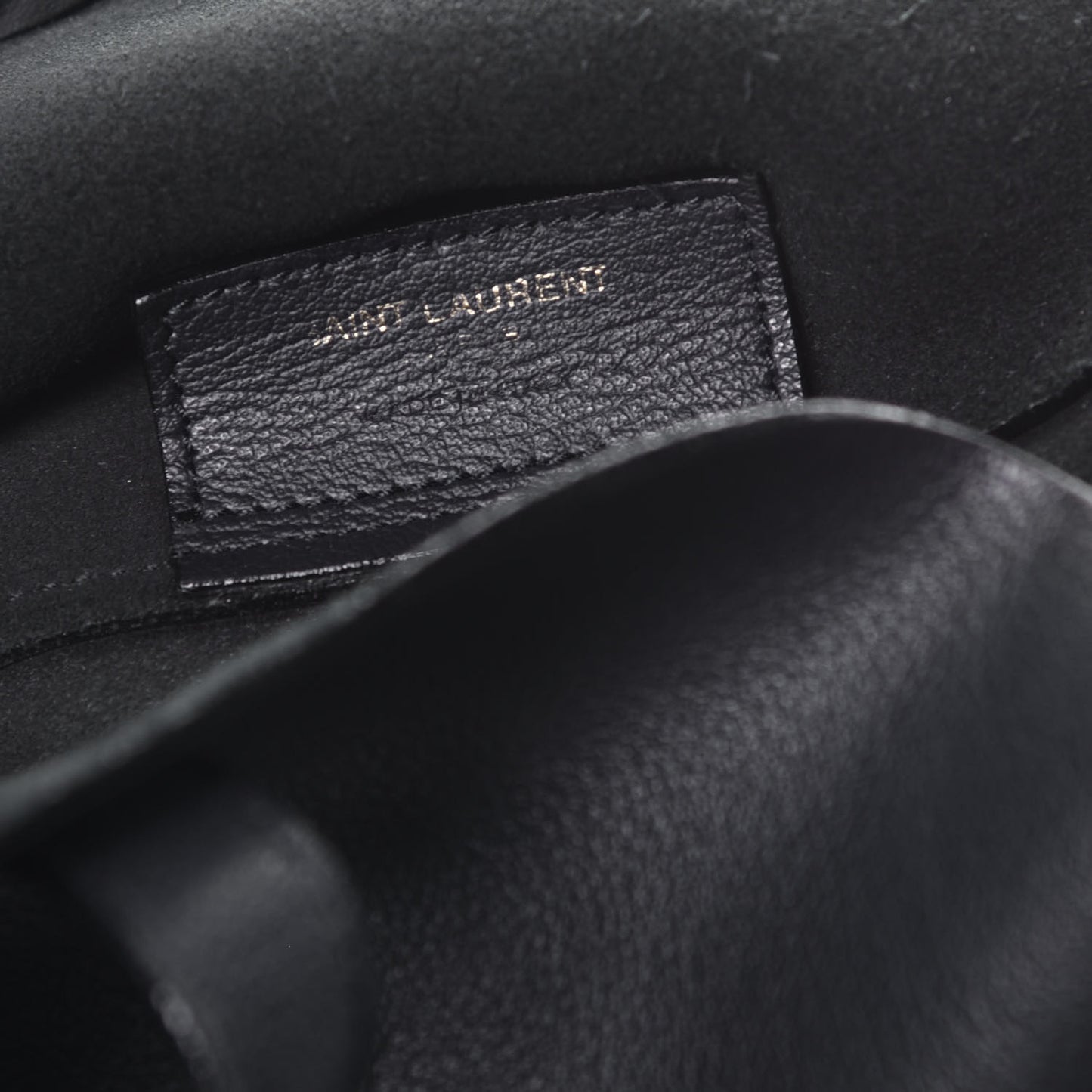 Calfskin Large Shopping Tote Black