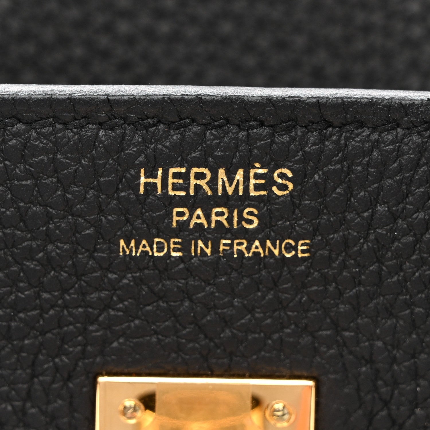 Hermes Togo Birkin 25 Black 6 of 16