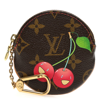 Louis Vuitton Monogram Cerises Round Coin Purse 1 of 6