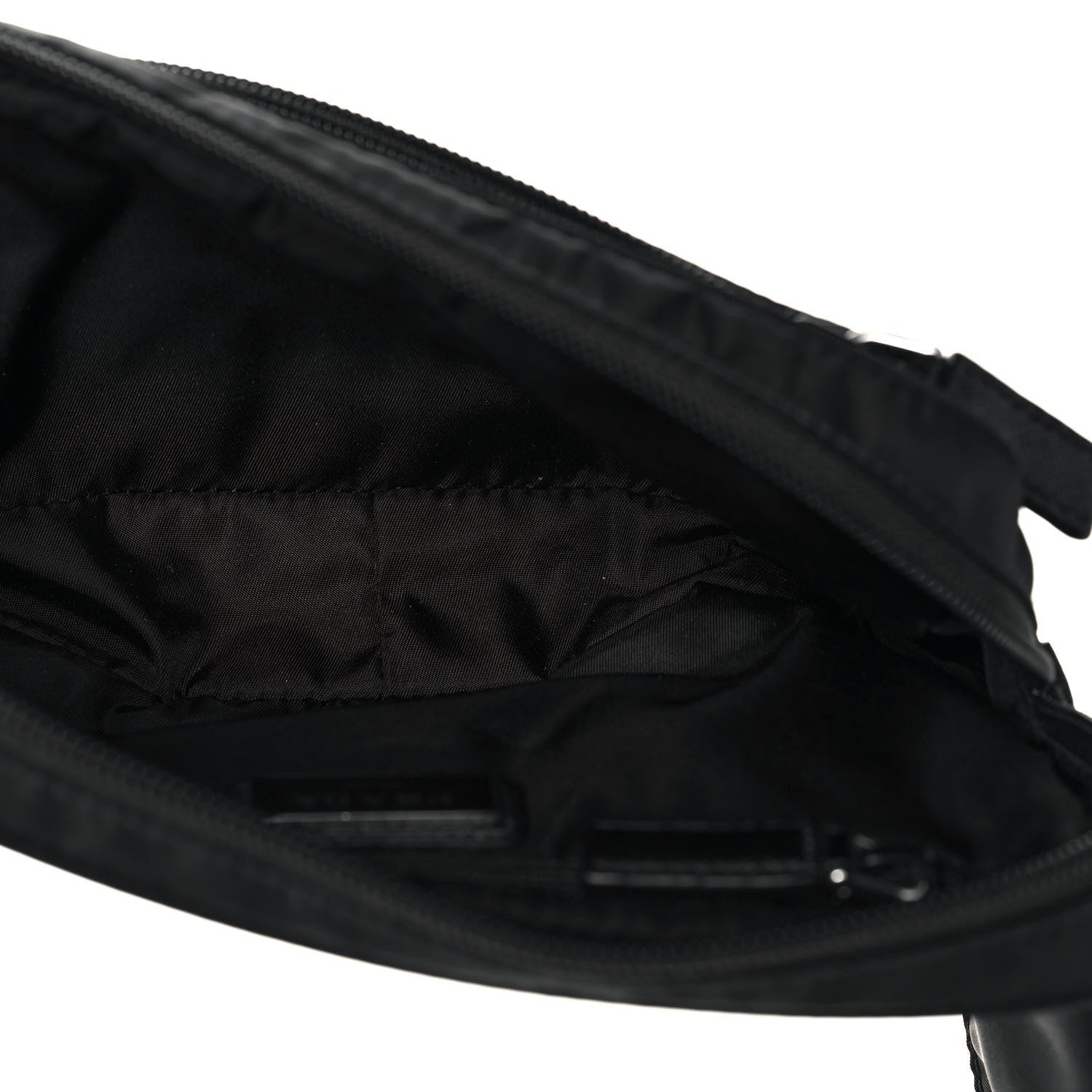 Prada Tessuto Nylon Belt Bag Black 5 of 12