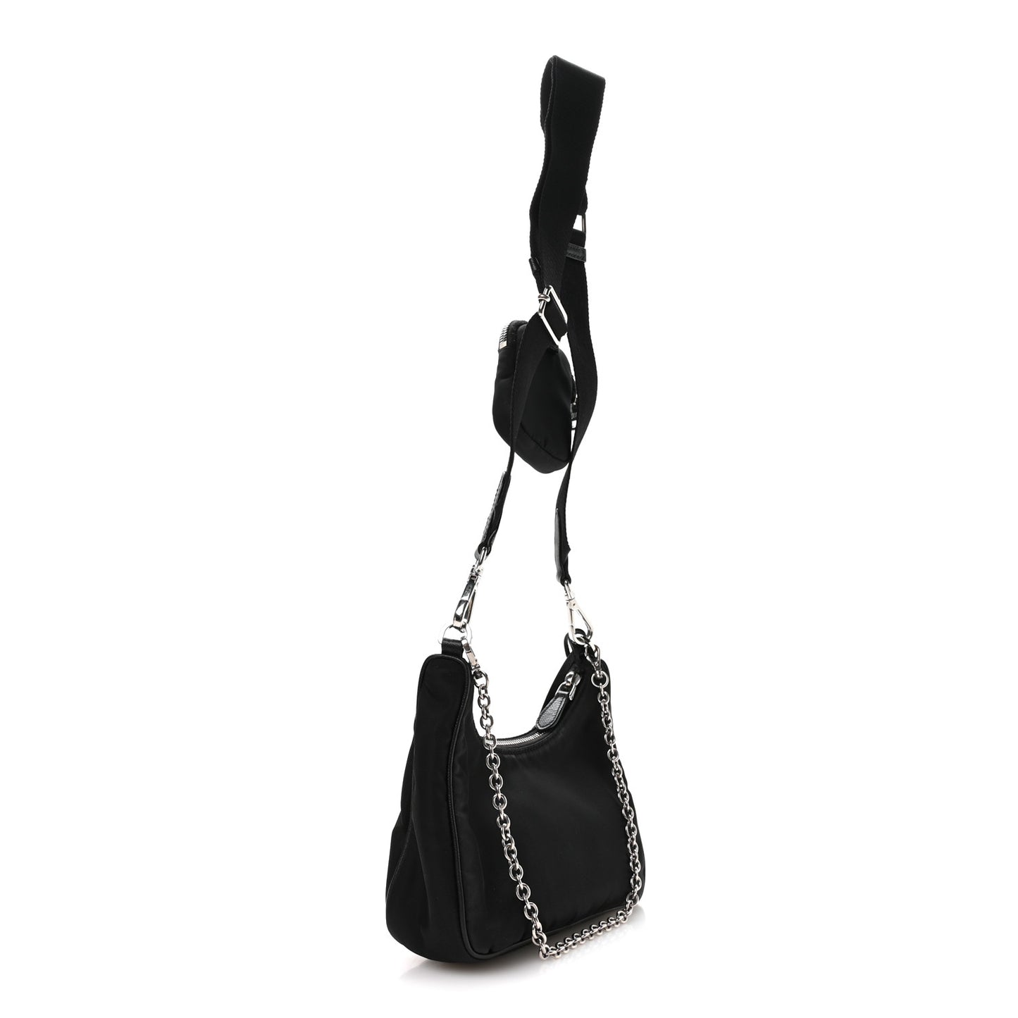 Nylon Re-Edition 2005 Shoulder Bag Black