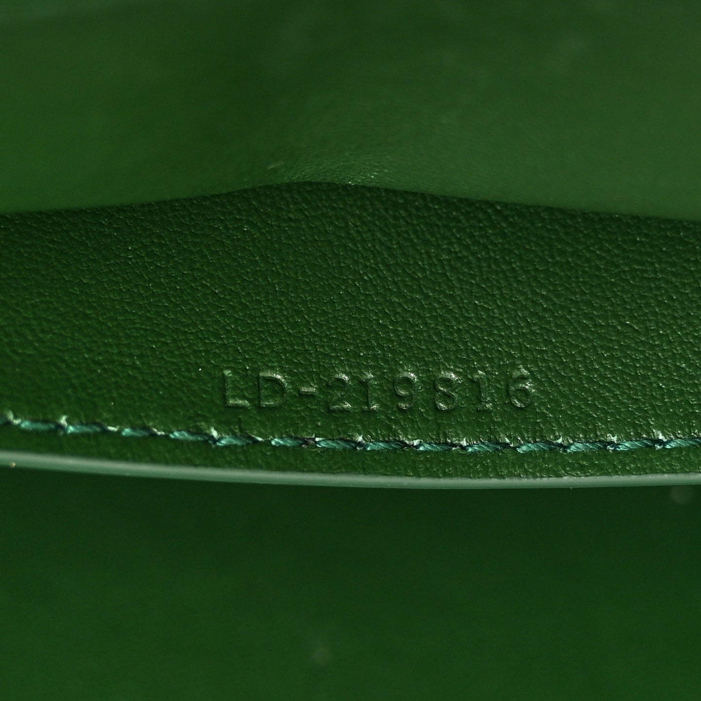 Calfskin Medium Hug Soft Shoulder Bag Forest Green