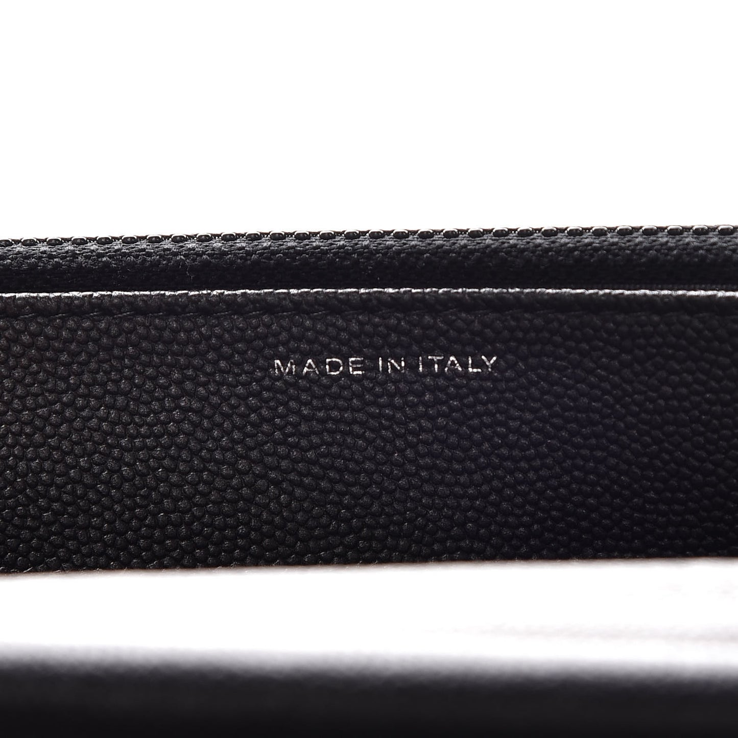Caviar Quilted Boy Wallet On Chain WOC So Black