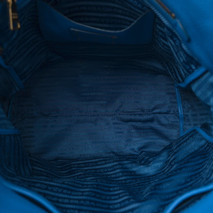 Prada Vitello Daino Shopping Tote Marea 5 of 9