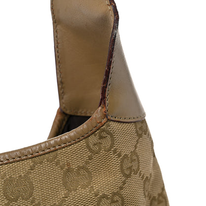 Gucci Monogram Web Jackie O Hobo Beige 15 of 23