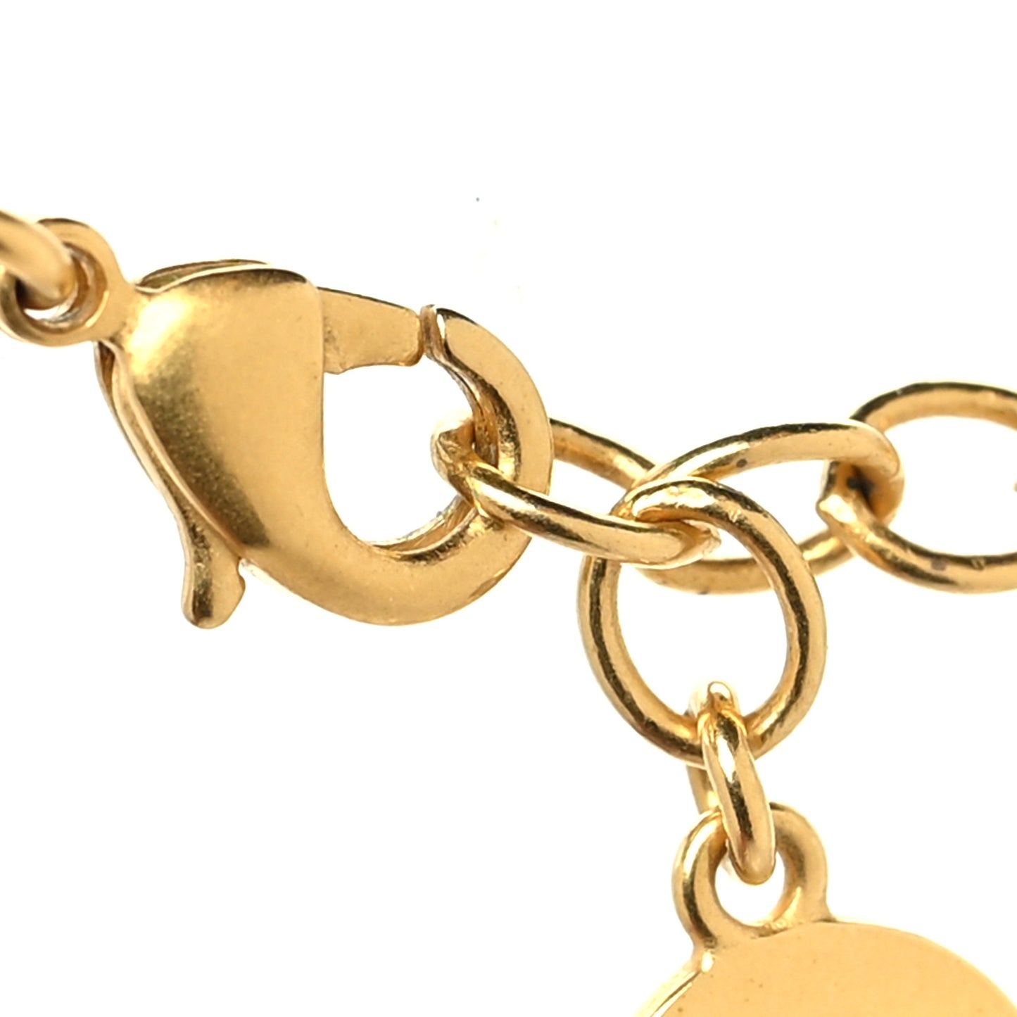 Metal Danseuse Etoile Chain Choker Necklace Gold