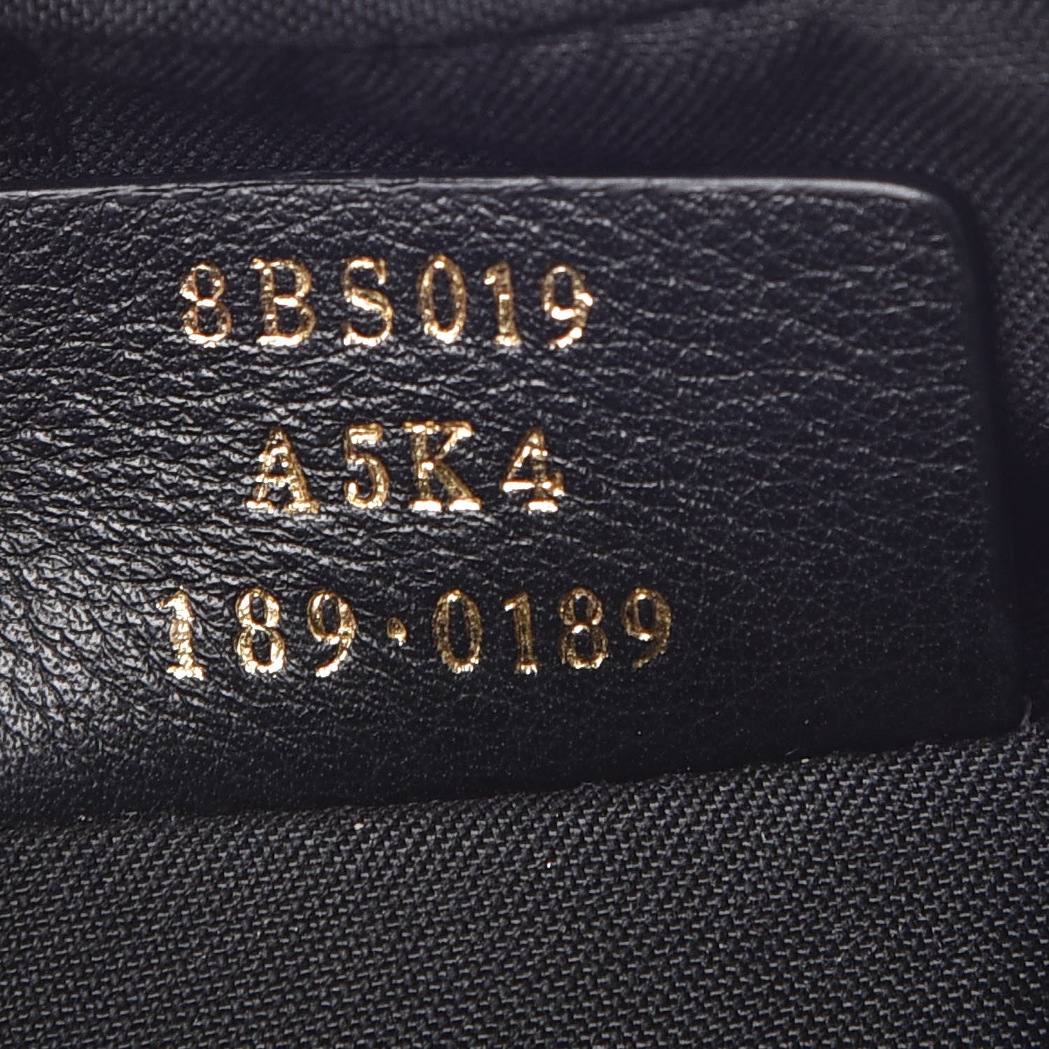 Fendi Glazed Fabric Vitello Century FF 1974 Stamp Patch Mini Camera Case Mogano Panna Black 7 of 7