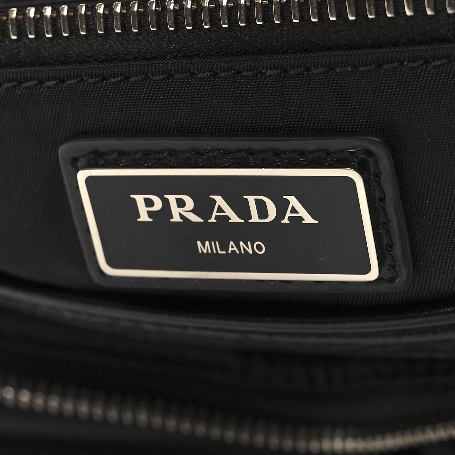 Prada Nylon Tessuto Nappa Symbols Signaux Hobo Bag Black 6 of 9