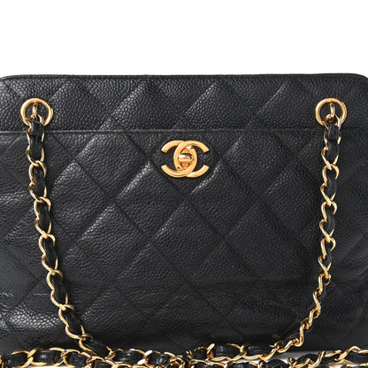 Chanel Caviar Quilted Camera Case Black 10 of 10